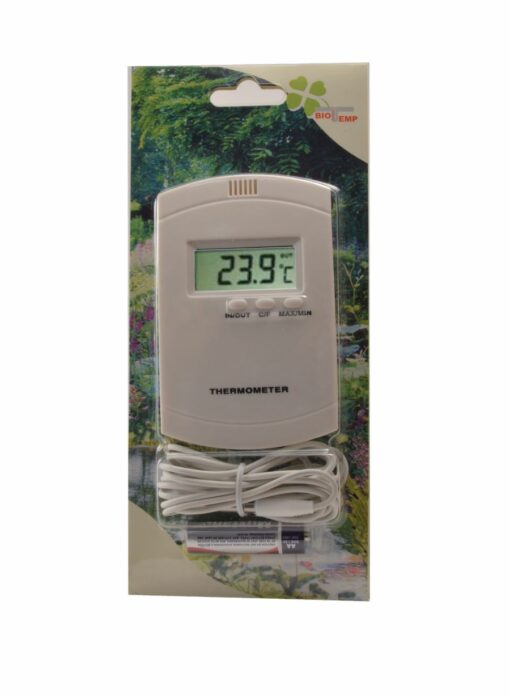 Ψηφιακό θερμόμετρο εσωτερικής και εξωτερικής θερμοκρασίας